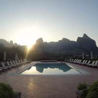 Meteora Hotel Runrise Pool View